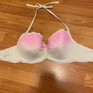 Victoria’s Secret white & pink sequin bathing suit